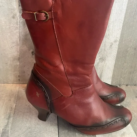 Pikolinos Mid Calf Leather Boots - Picture 5 of 15